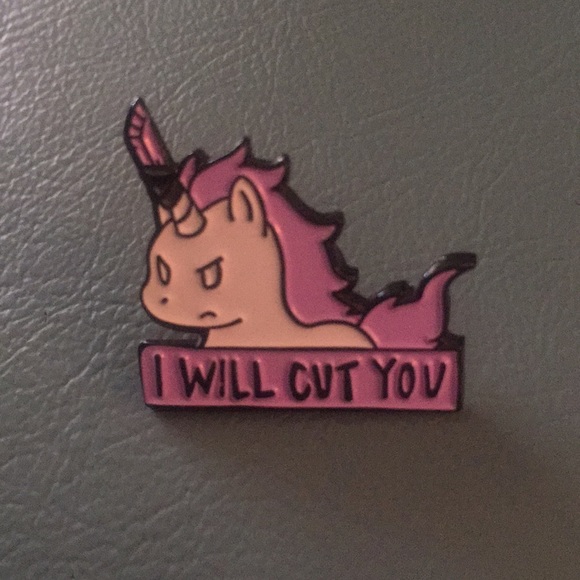 Jewelry | Stabby Unicorn Tac Pin | Poshmark